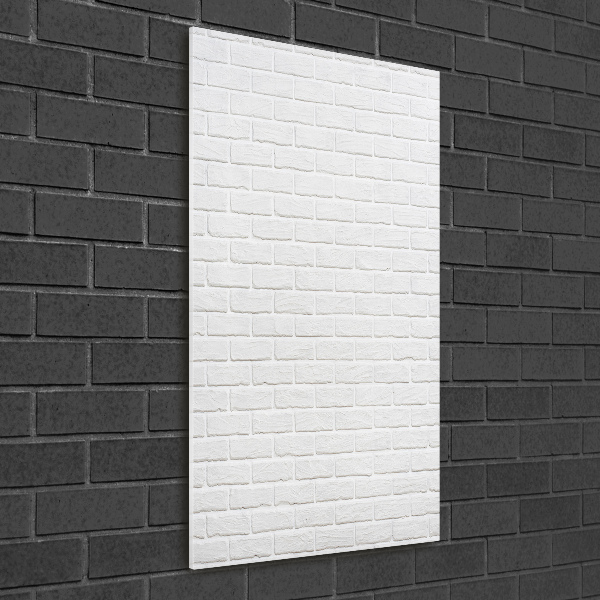 Staand plexiglas foto Bakstenen muur