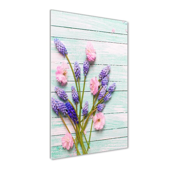 Staand plexiglas foto Druifhyacint