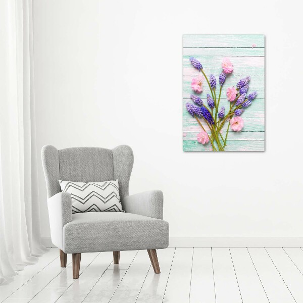 Staand plexiglas foto Druifhyacint