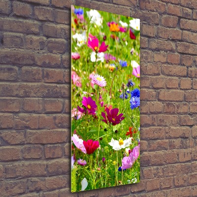 Staand foto in plexiglas Wilde bloemen