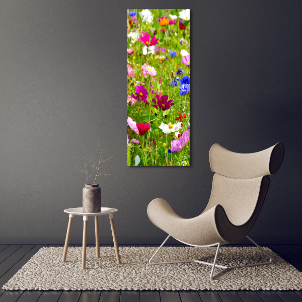 Staand foto in plexiglas Wilde bloemen