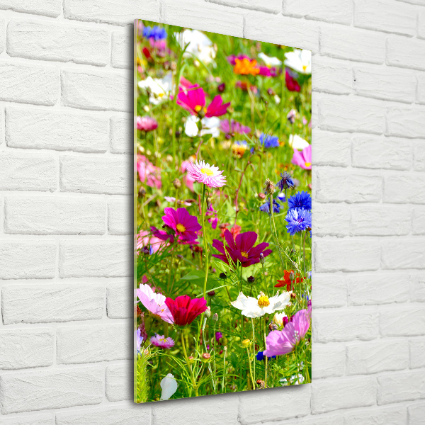 Staand foto in plexiglas Wilde bloemen