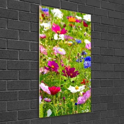 Staand foto in plexiglas Wilde bloemen