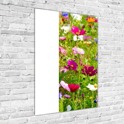 Staand foto in plexiglas Wilde bloemen