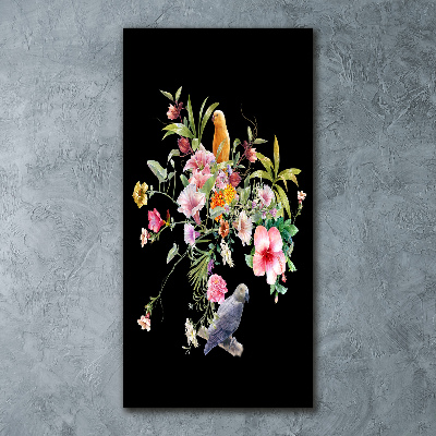 Staand plexiglas foto Hawaiiaans patroon