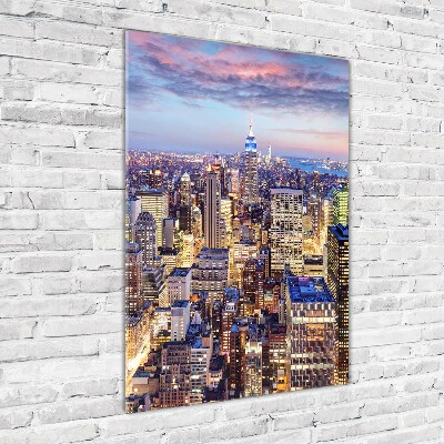 Staand foto in plexiglas New York