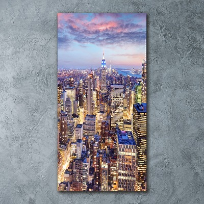 Staand foto in plexiglas New York