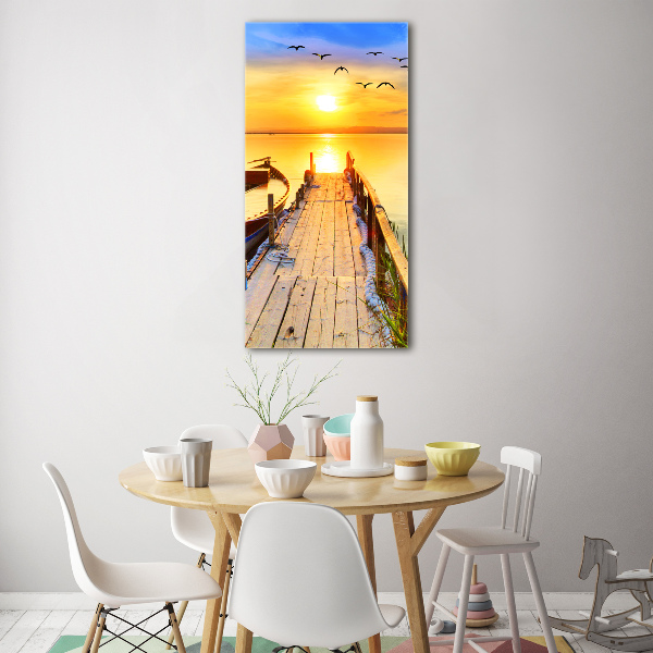 Staand foto in plexiglas Meer