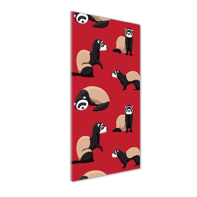 Staand foto in plexiglas Fretten