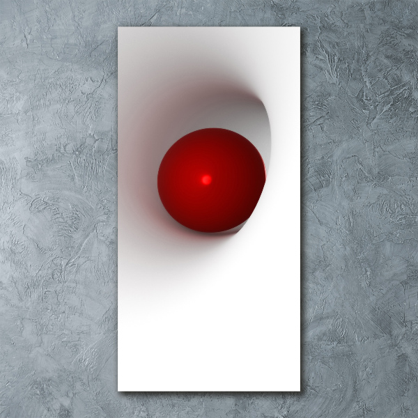 Staand foto plexiglas Abstracte bol