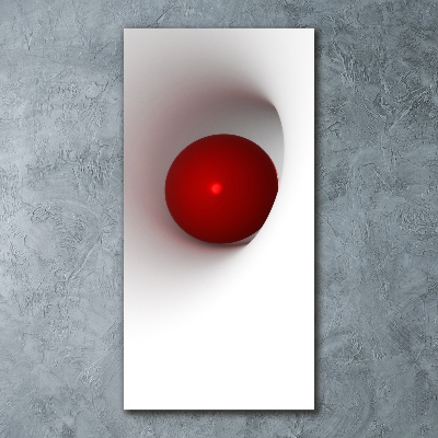 Staand foto plexiglas Abstracte bol