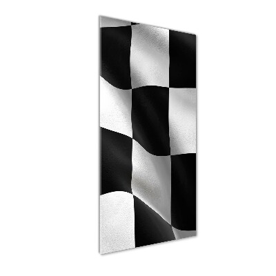 Staand foto in plexiglas Finishvlag