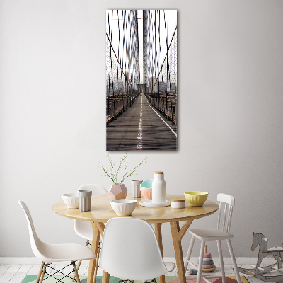 Staand plexiglas foto Brooklynbrug