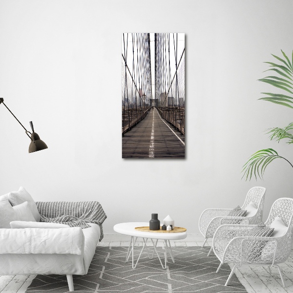 Staand plexiglas foto Brooklynbrug
