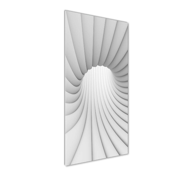 Staand foto op plexiglas Abstracte tunnel