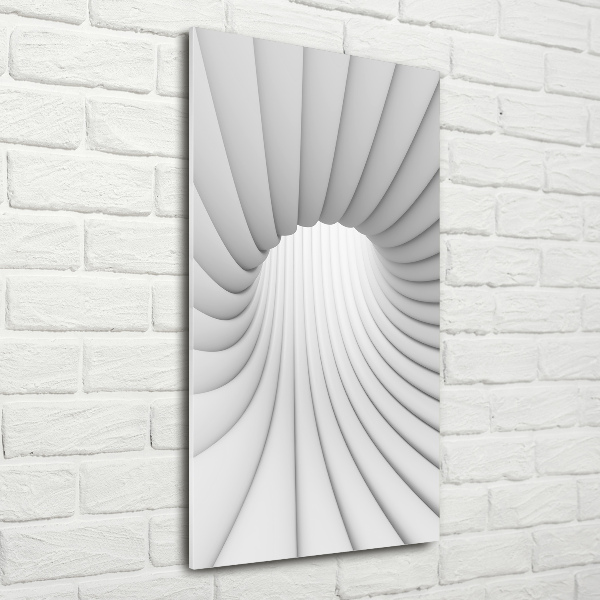 Staand foto op plexiglas Abstracte tunnel