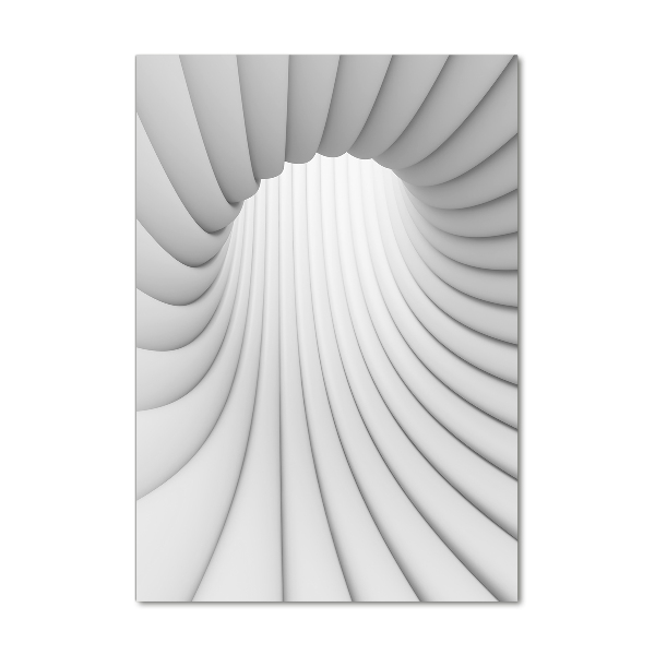 Staand foto op plexiglas Abstracte tunnel