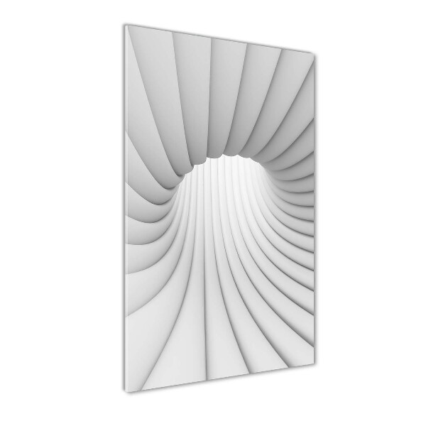 Staand foto op plexiglas Abstracte tunnel