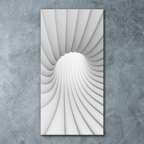 Staand foto op plexiglas Abstracte tunnel