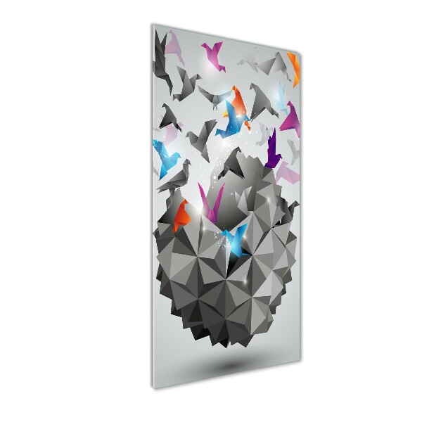 Staand plexiglas foto Papiervrijheid