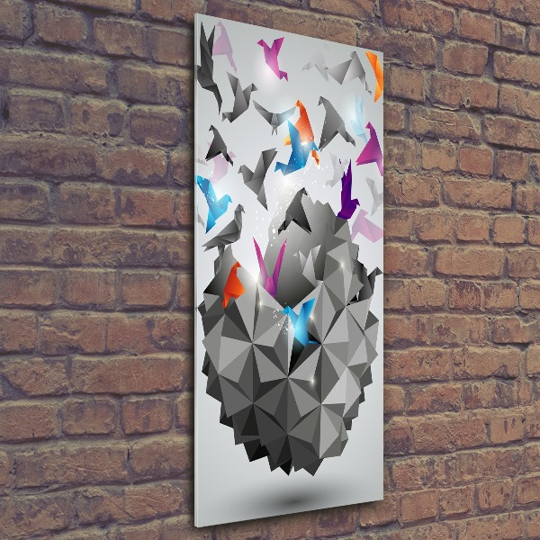 Staand plexiglas foto Papiervrijheid