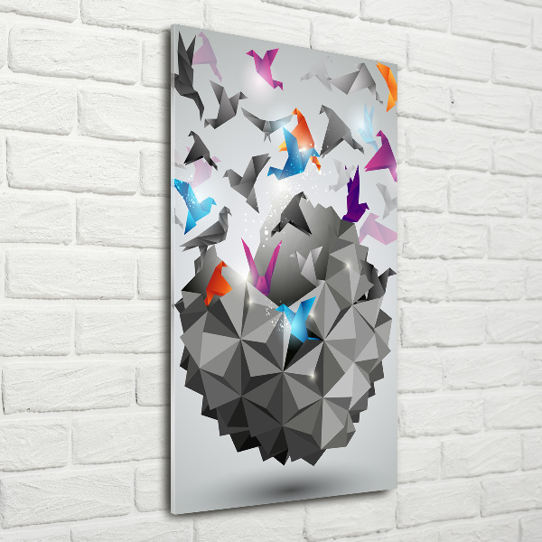 Staand plexiglas foto Papiervrijheid