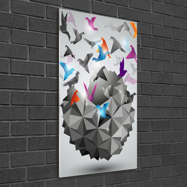 Staand plexiglas foto Papiervrijheid