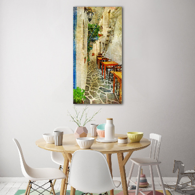 Staand foto plexiglas Griekse tavernes