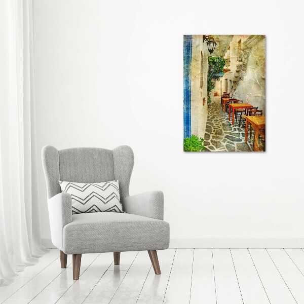 Staand foto plexiglas Griekse tavernes