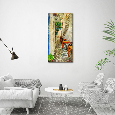 Staand foto plexiglas Griekse tavernes