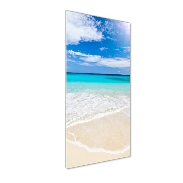 Staand plexiglas foto Tropisch strand