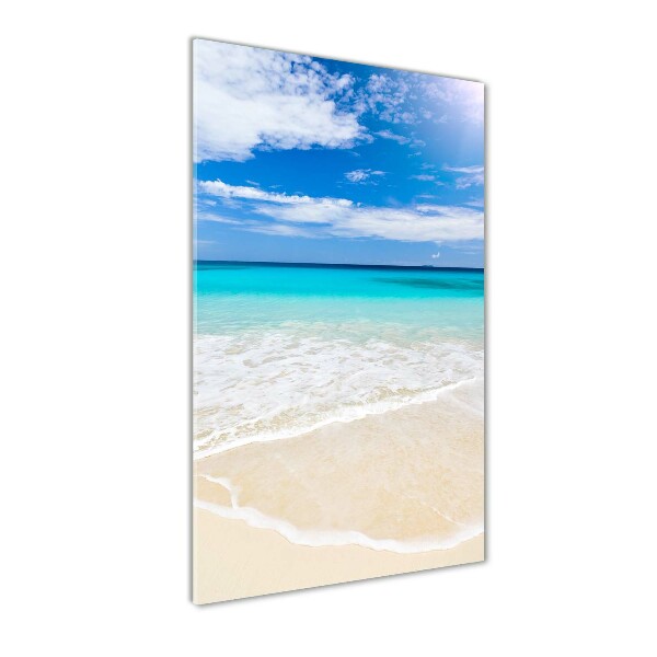 Staand plexiglas foto Tropisch strand