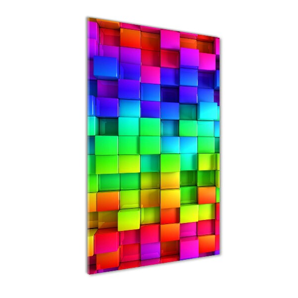 Staand foto in plexiglas Kleurrijke dozen