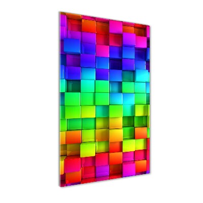 Staand foto in plexiglas Kleurrijke dozen