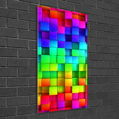 Staand foto in plexiglas Kleurrijke dozen