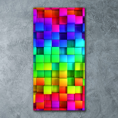 Staand foto in plexiglas Kleurrijke dozen