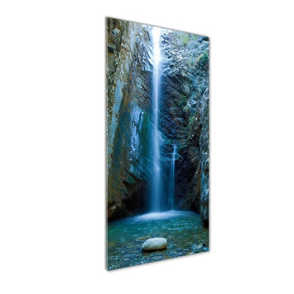 Staand foto op plexiglas Waterval