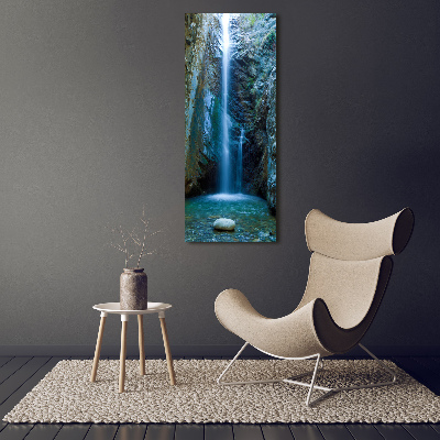 Staand foto op plexiglas Waterval