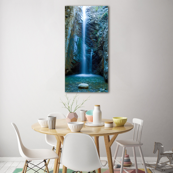 Staand foto op plexiglas Waterval