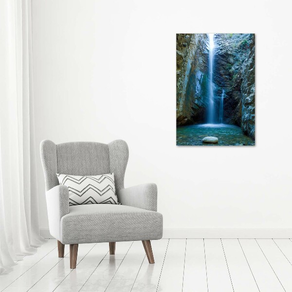 Staand foto op plexiglas Waterval