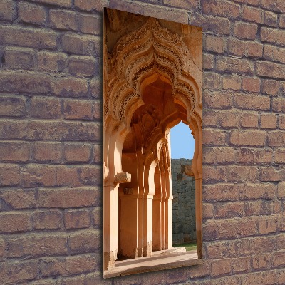 Staand foto op plexiglas Lotus Mahal Hampi