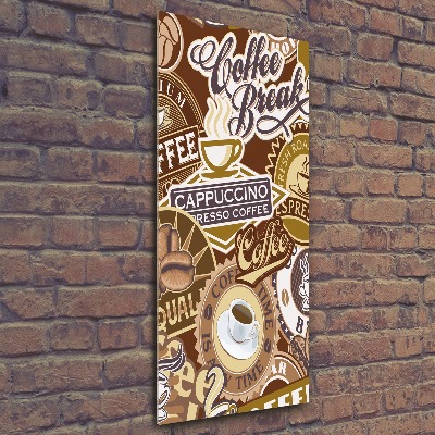 Staand plexiglas foto Koffiehuis