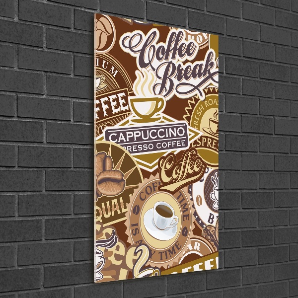 Staand plexiglas foto Koffiehuis