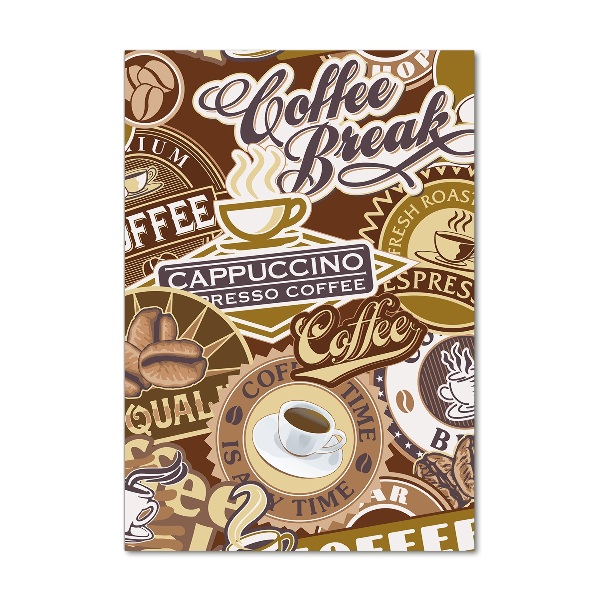 Staand plexiglas foto Koffiehuis