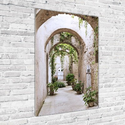 Staand foto plexiglas Arcade in het kasteel