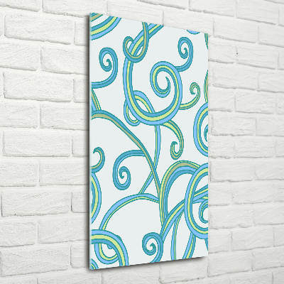 Staand foto op plexiglas Abstracte spiralen