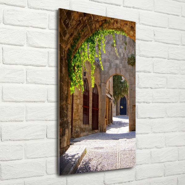 Staand foto op plexiglas Charmante straatjes