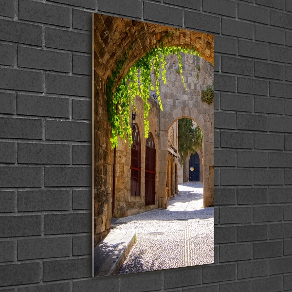 Staand foto op plexiglas Charmante straatjes