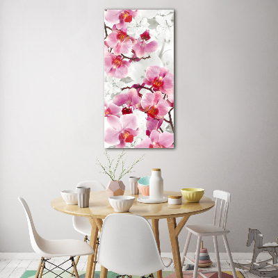 Staand foto in plexiglas Roze orchidee