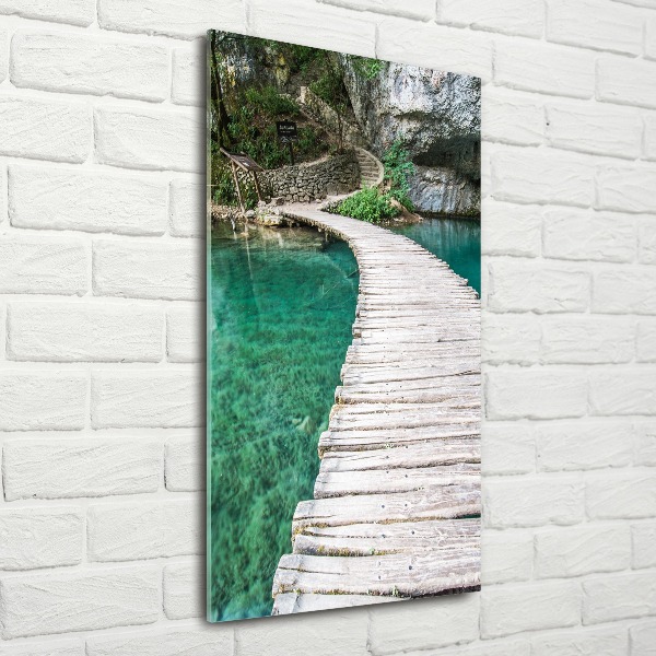Staand foto op plexiglas Plitvice-meren